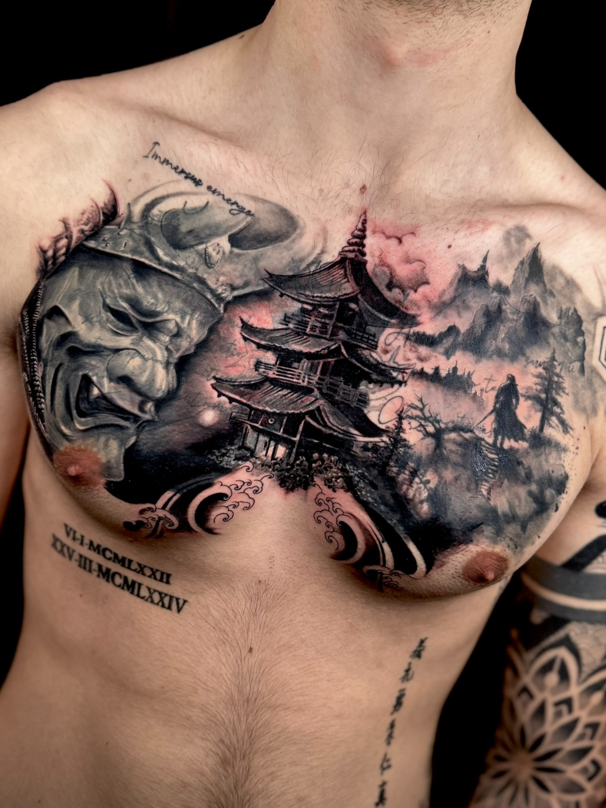 Cover up — anteprima stile, Carlitos Junior Ink Roma